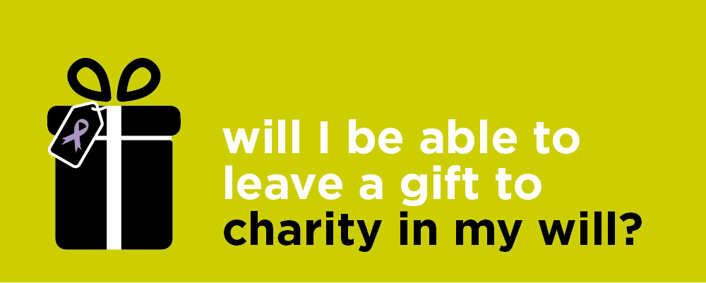 Leaving a gift to a charity in your will 
