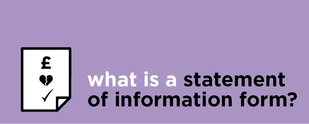 What is a Statement of Information form?