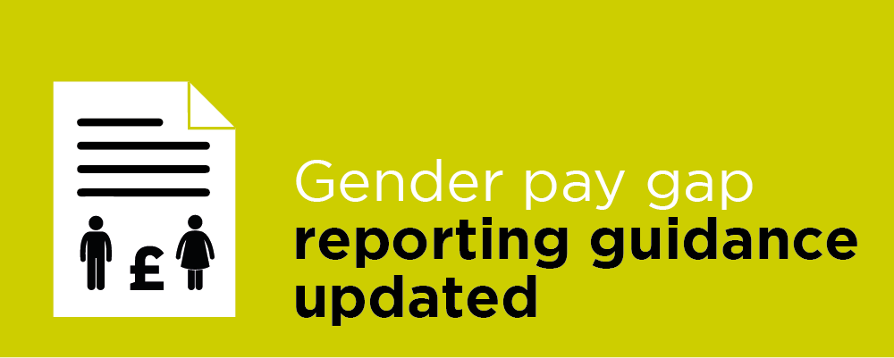 Gender pay gap reporting guidance updated