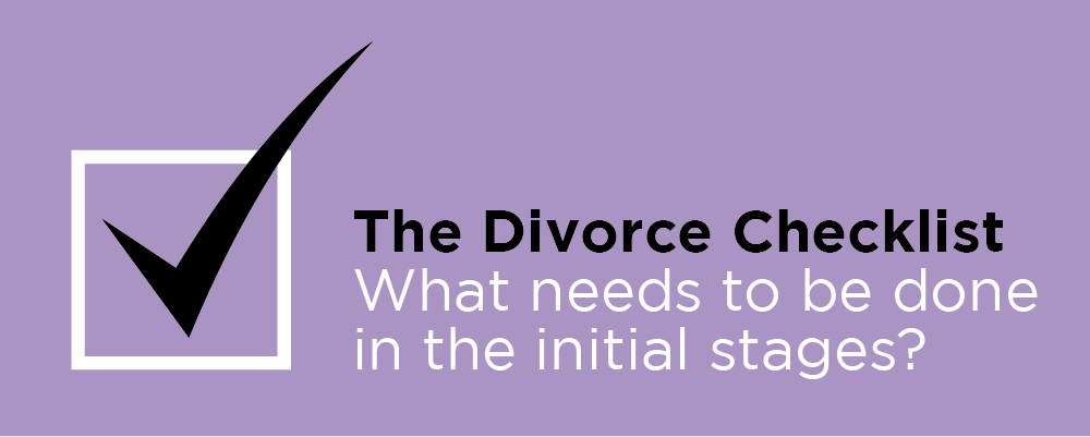 The Divorce Checklist