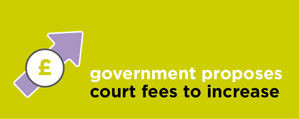 Court fees to increase