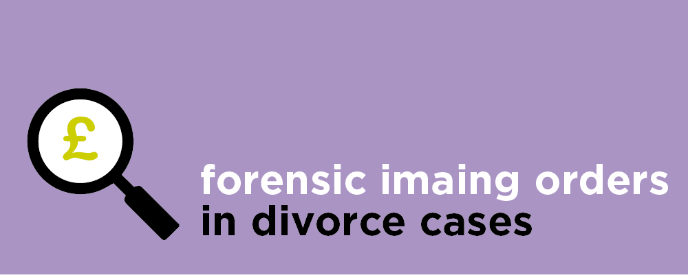 Forensic Imaging Orders in Divorce Cases