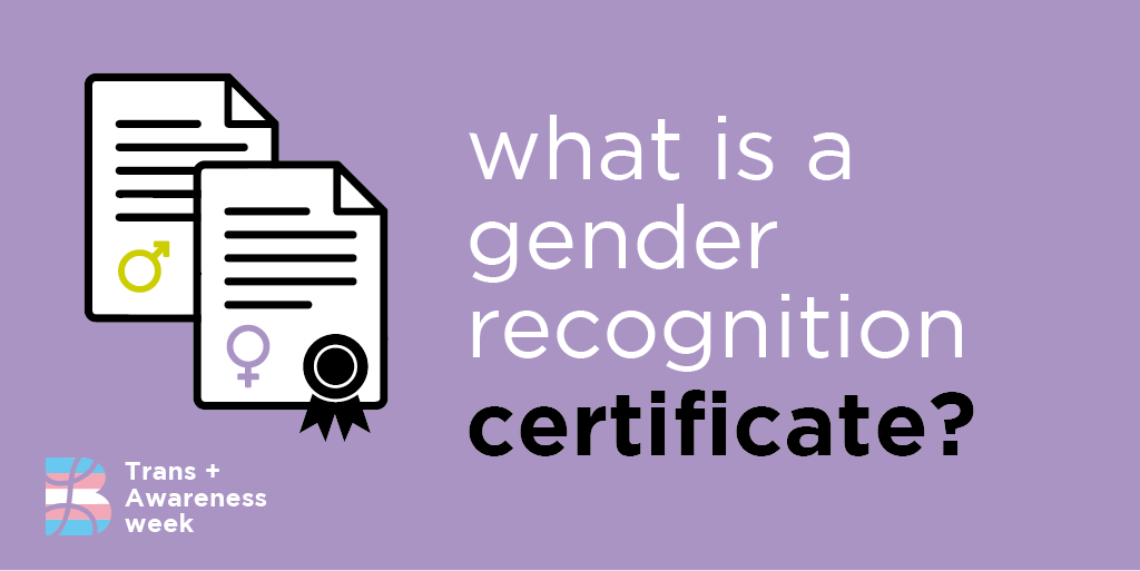 What is a Gender Recognition Certificate?