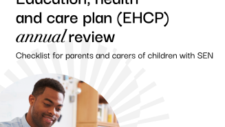 Annual review checklist for EHCP's