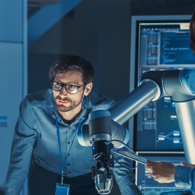 Scientists in a lab